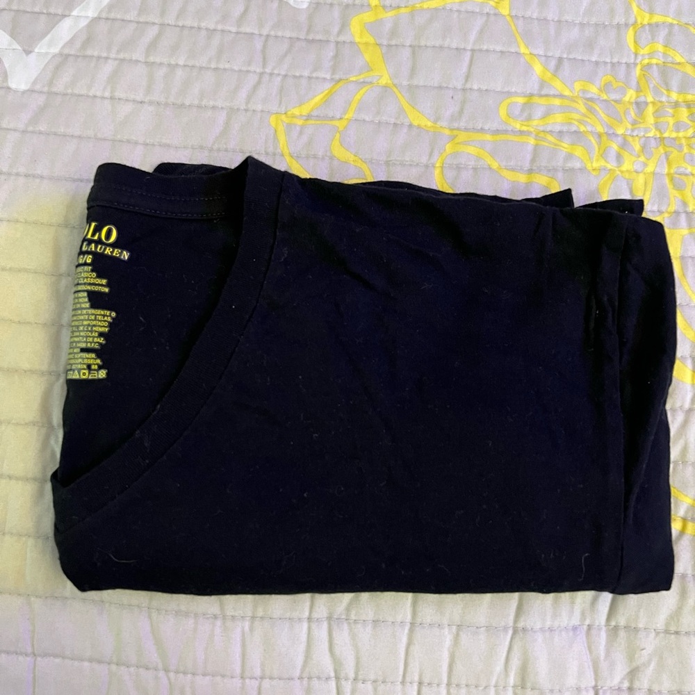 Polo Mens Crew Neck Black